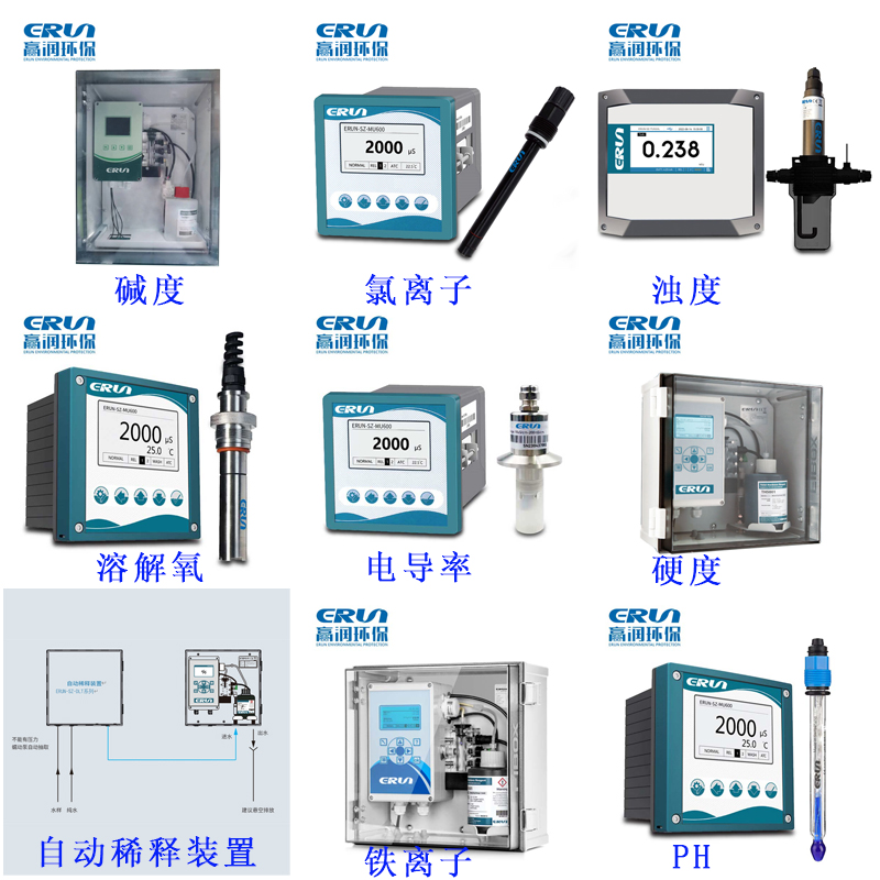在線式鍋爐水質檢測分析儀 ERUN-SZ系列