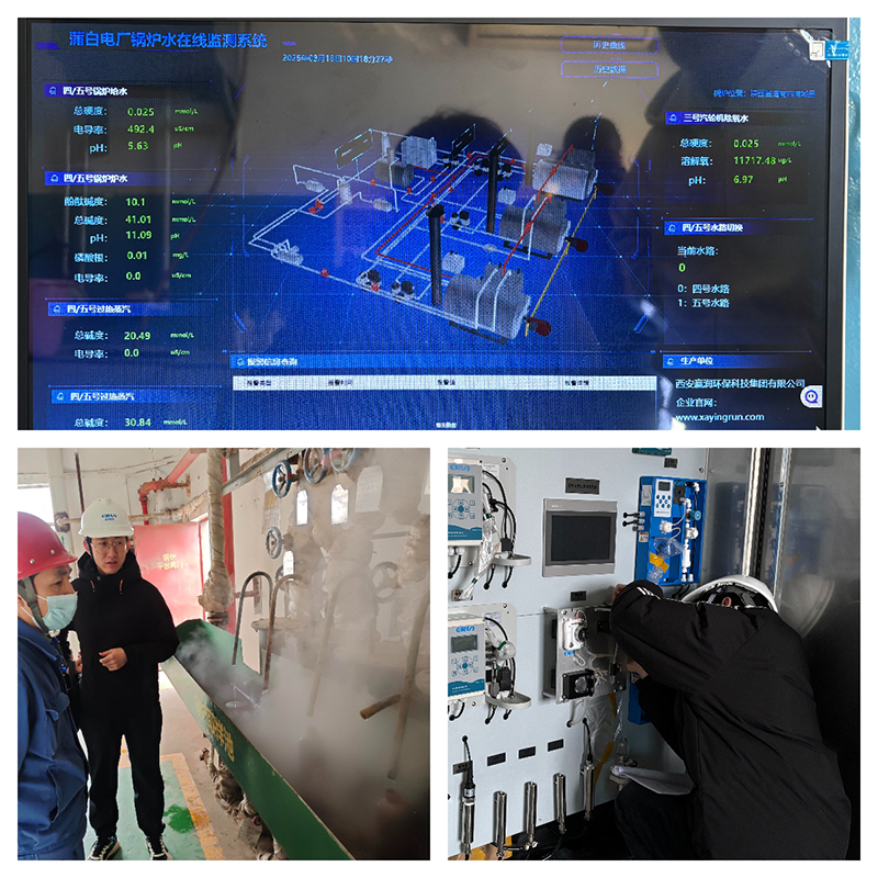 用于轉化為電能的沼氣工程生物質鍋爐水質在線監測分析系統