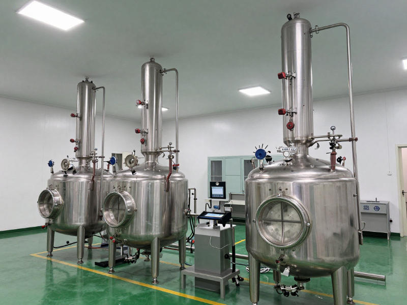 精細(xì)化工醫(yī)藥生產(chǎn)企業(yè)碳酸二甲酯反應(yīng)釜現(xiàn)場(chǎng)
