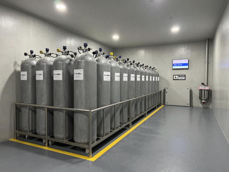 高純氮氣貯存庫房