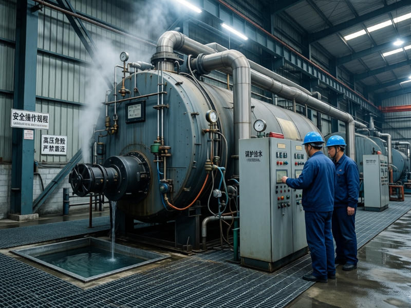電廠鍋爐給水系統